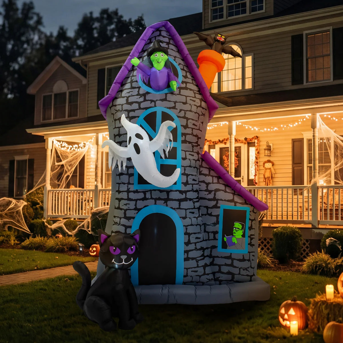 12 ft Haunted House Inflatable