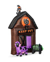10 ft Haunted Barn Inflatable