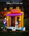 10 ft Haunted Hotel Inflatable