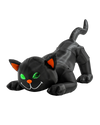 10 ft wide Animated Black Cat w/Infinity Eyes Inflatable