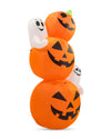 14 ft Pumpkin Stack with Ghosts Inflatable