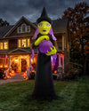 20 ft Prism Lights Witch Inflatable
