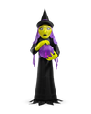 20 ft Prism Lights Witch Inflatable