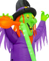 6 ft Motion Lights Witches w/Cauldron