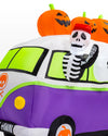 7 ft wide Ghoul Vintage Bus Inflatable